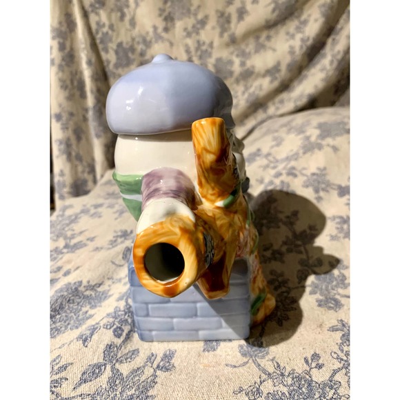 VTG Feitx Humpty Dumpty Ceramic Decorative Teapot - Picture 5 of 10